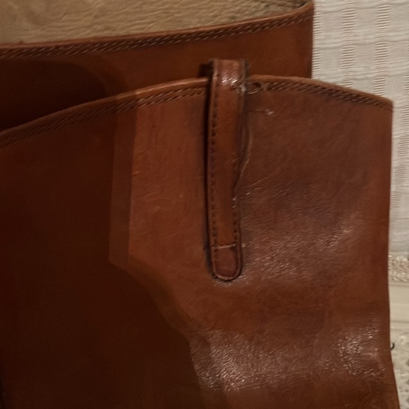 FRYE LINDSAY PLATE 76975 LADIES LEATHER RIDING BOOTS size 6B - Picture 2 of 5